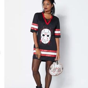 Jason Voorhees Hockey Dress – Friday the 13th (Size Jr. Medium)